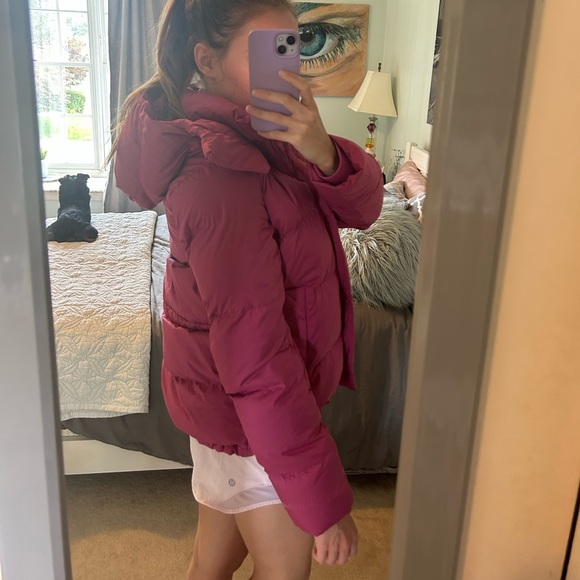 Lululemon Wunder Puff Jacket Pink - Picture 6 of 7